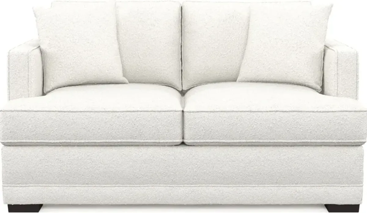 Pembroke Foam Comfort Loveseat - Bloke Snow