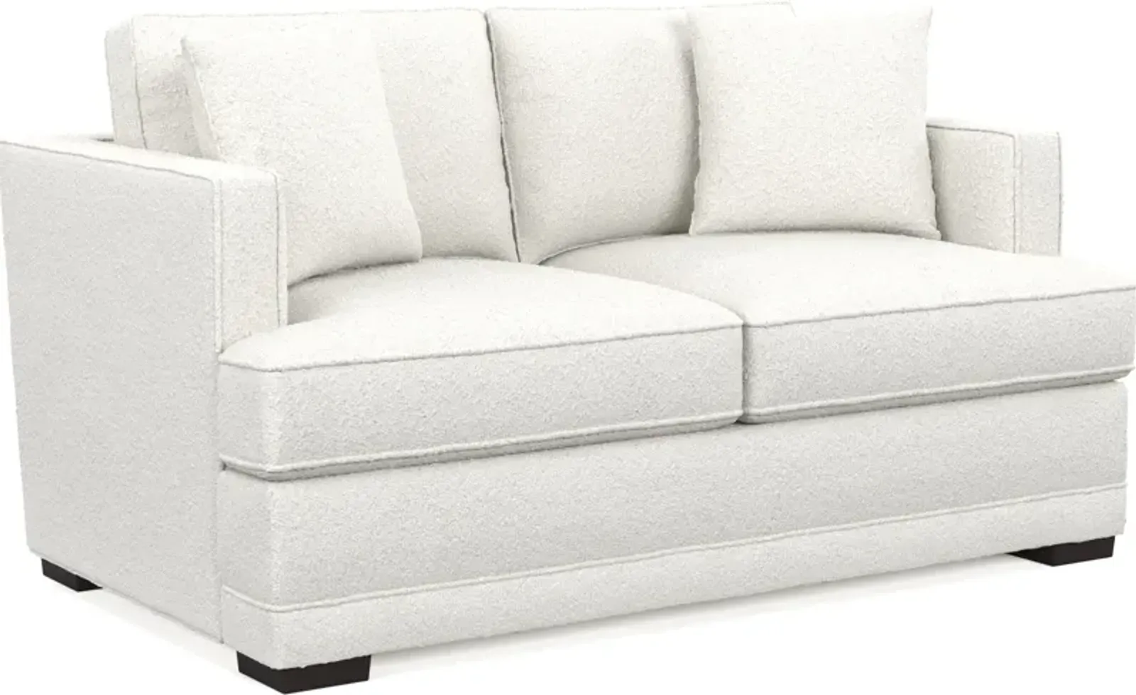 Pembroke Foam Comfort Loveseat - Bloke Snow