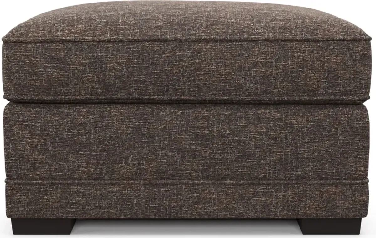 Pembroke Foam Comfort Ottoman - M Walnut