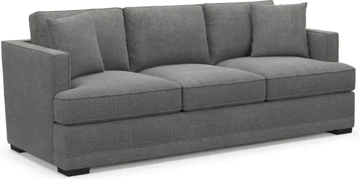 Pembroke Hybrid Comfort Sofa - Living Large Charcoal