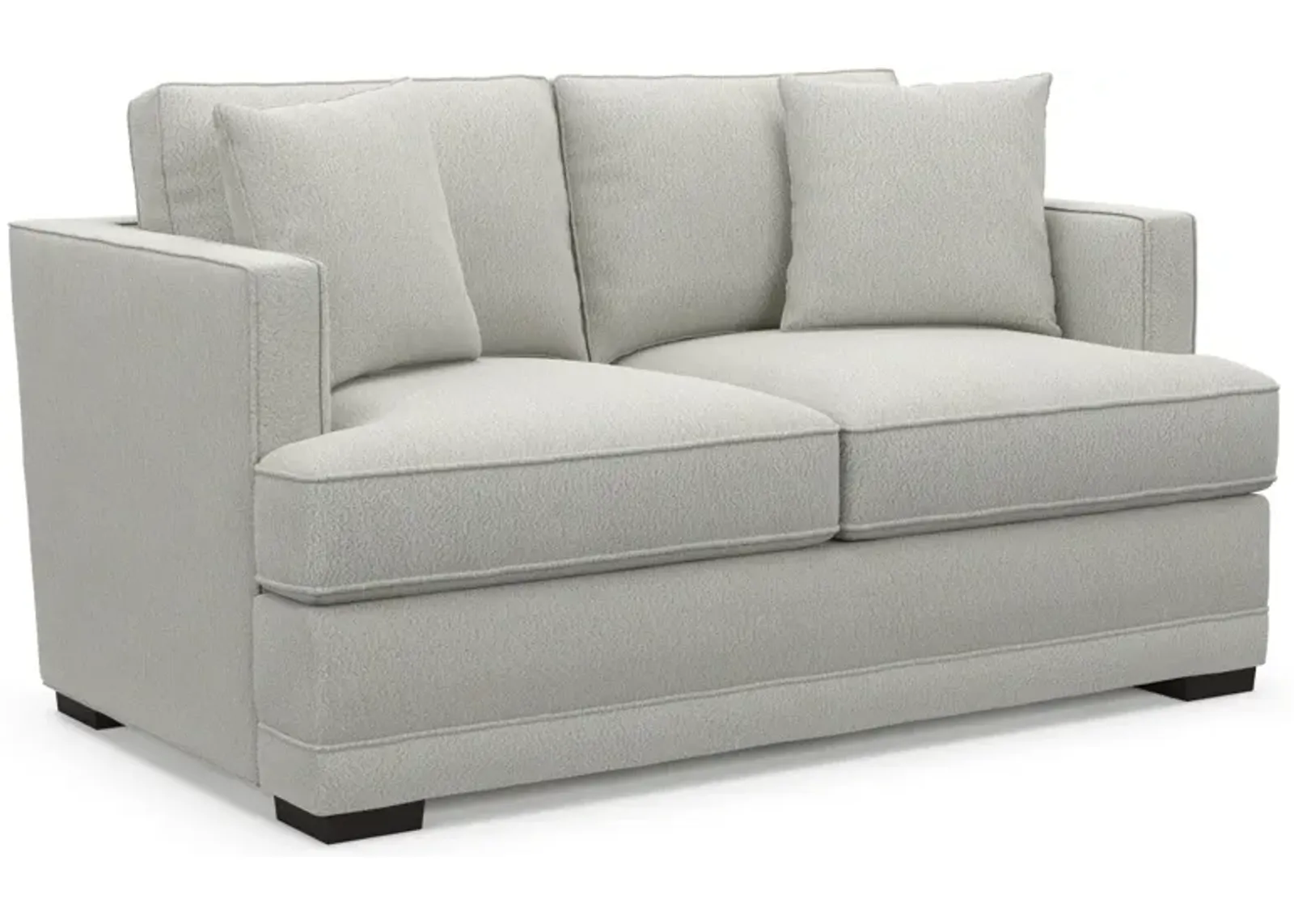 Pembroke Hybrid Comfort Loveseat - Oslo Snow