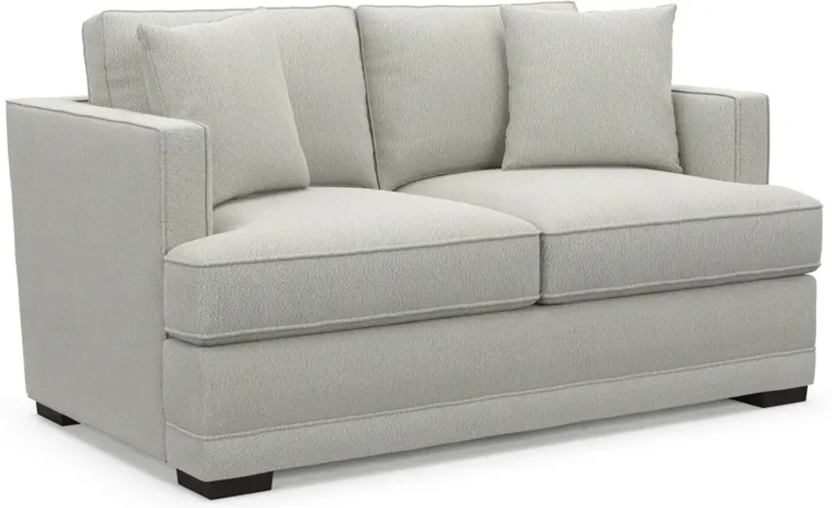 Pembroke Hybrid Comfort Loveseat - Oslo Snow