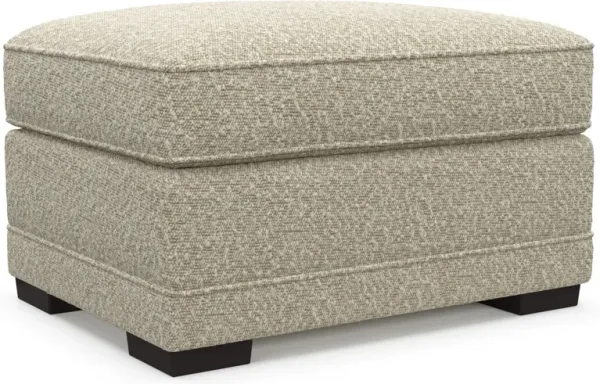 Pembroke Hybrid Comfort Ottoman - Bloke Cotton