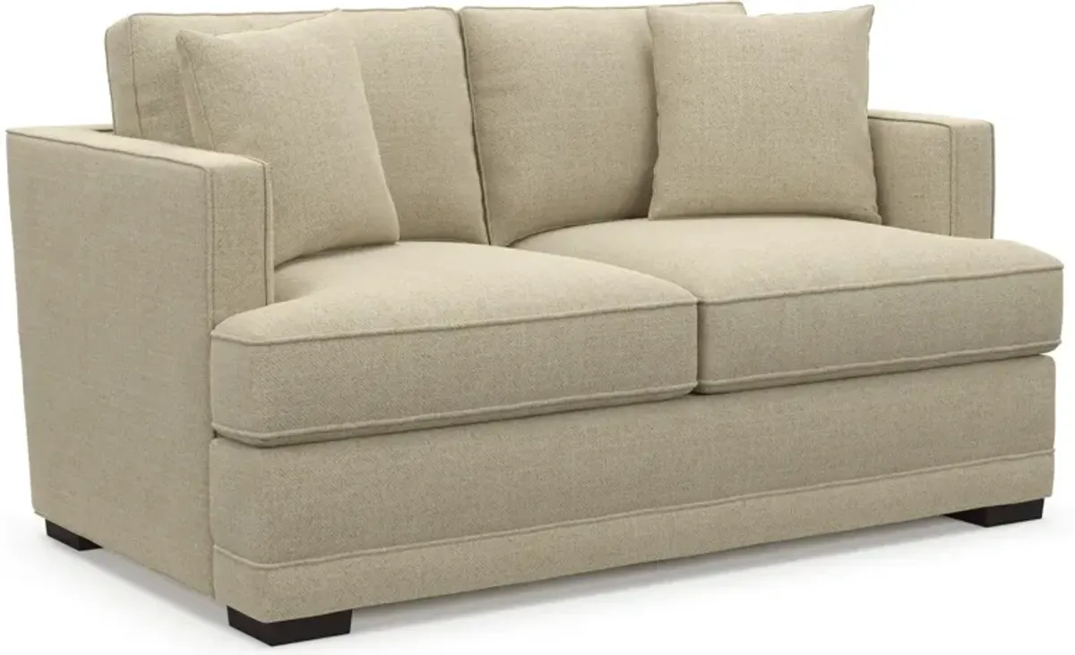 Pembroke Foam Comfort Loveseat - Broderick Sand