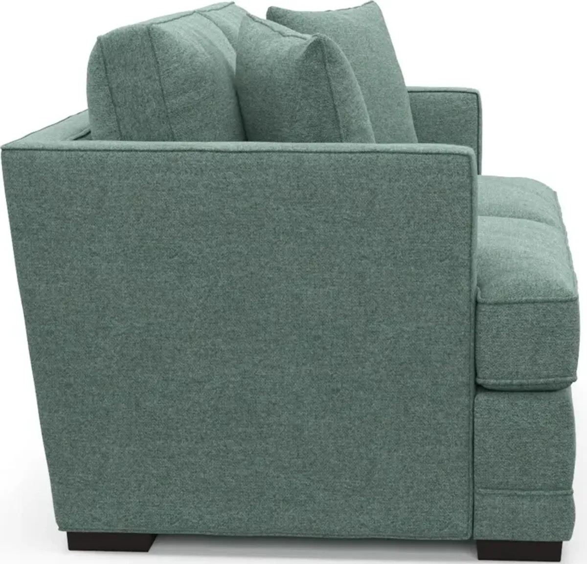 Pembroke Foam Comfort Loveseat - Bridger Jade