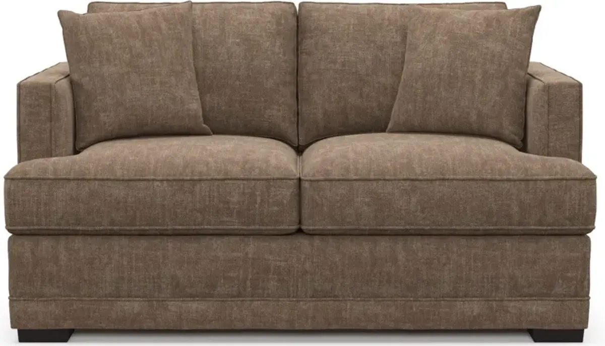 Pembroke Foam Comfort Loveseat - Argo Java