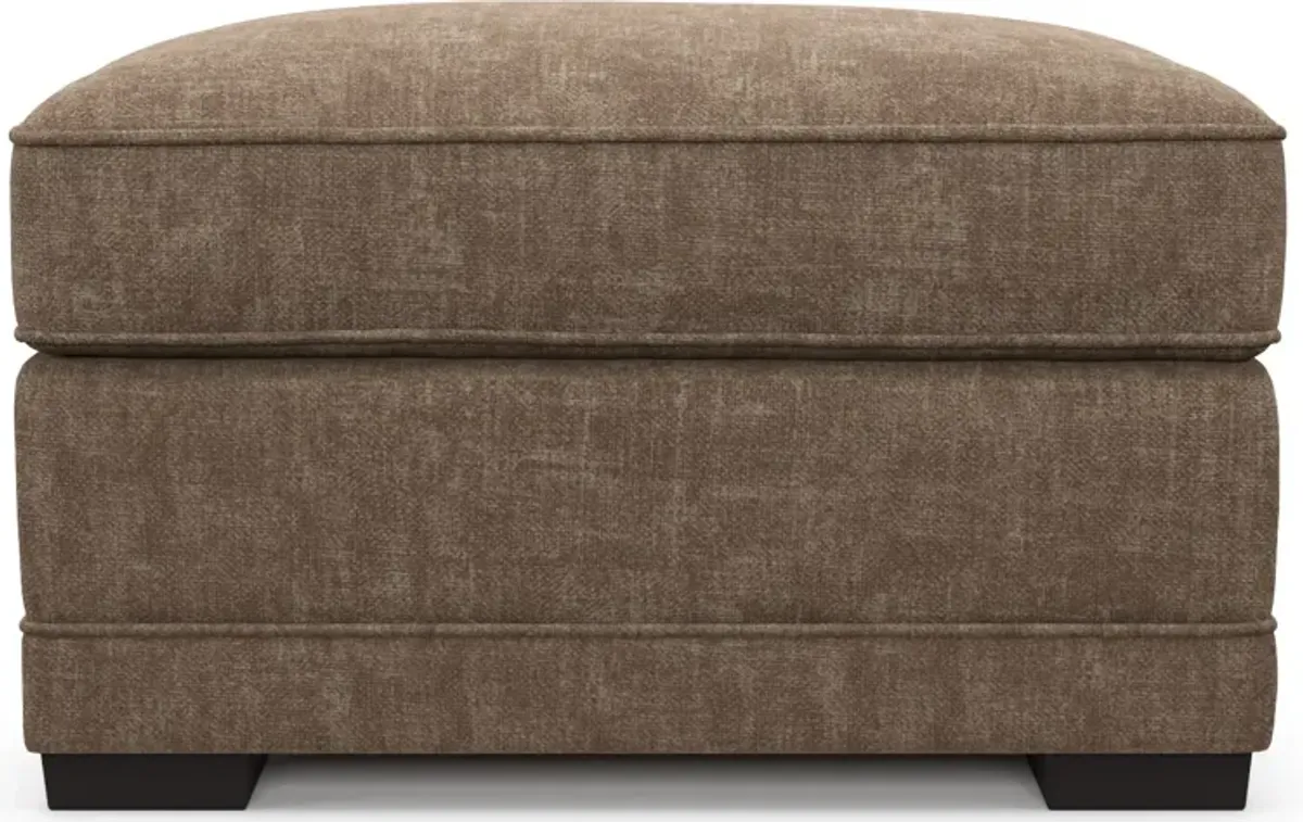 Pembroke Hybrid Comfort Ottoman - Argo Java