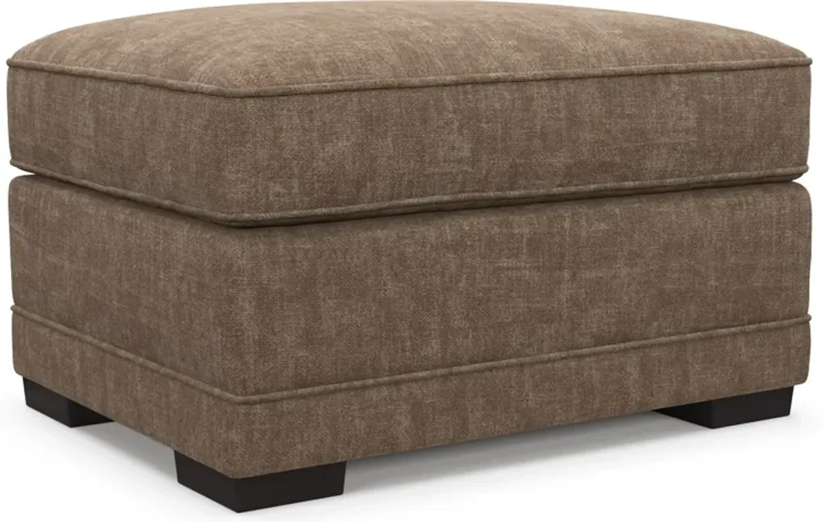 Pembroke Hybrid Comfort Ottoman - Argo Java