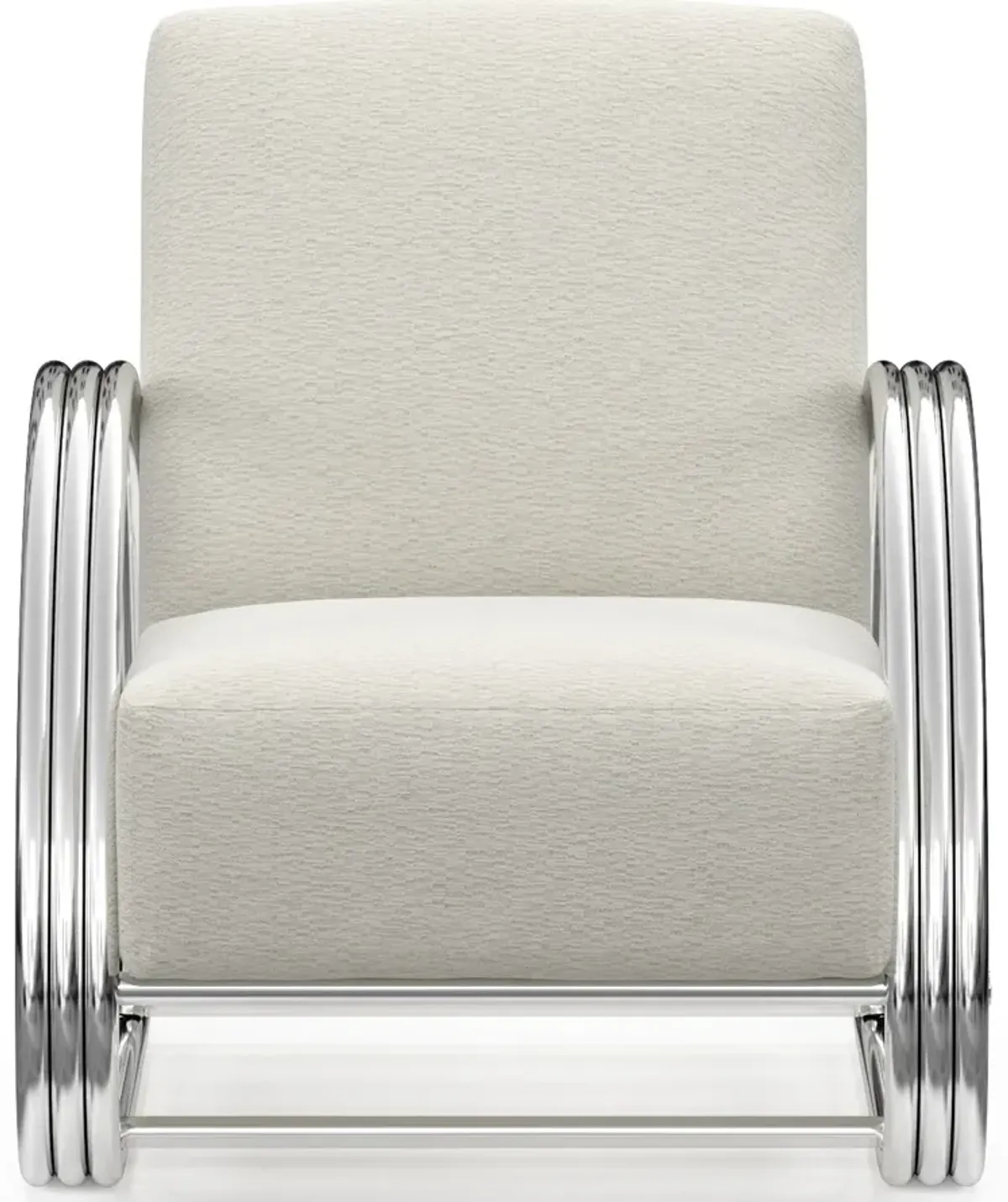 Beal Accent Chair - Living Large White