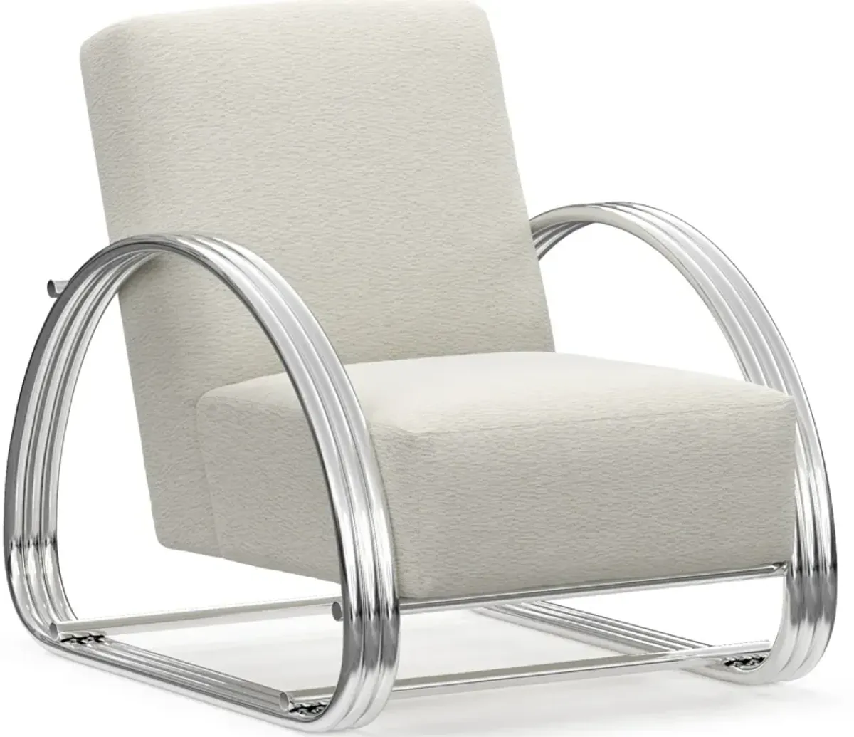 Beal Accent Chair - Living Large White