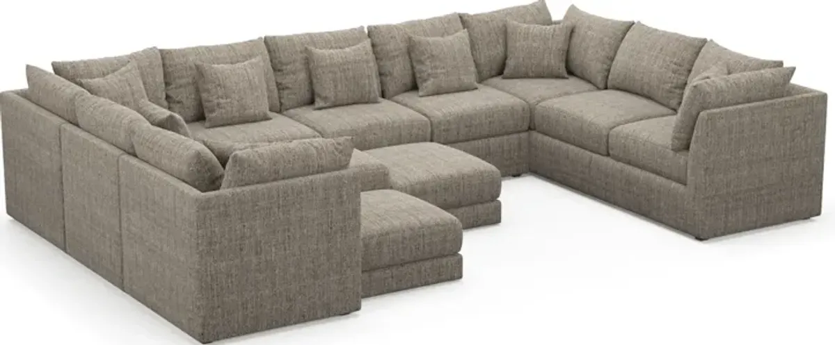 Nest Hybrid Comfort 9-Piece Large Pit Sectional - Mason Flint