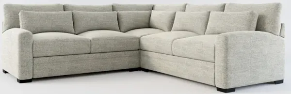 Winston 3-Piece Sectional - Pandora Pepper