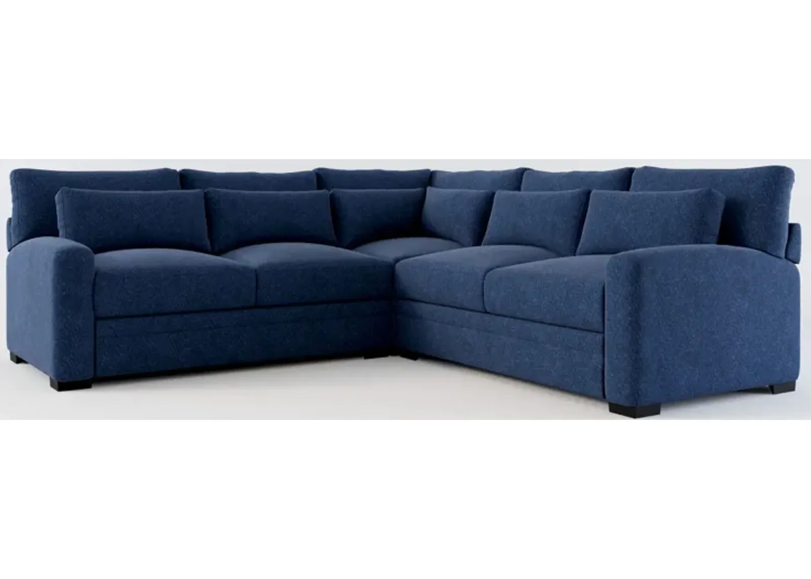 Winston 3-Piece Sectional - Oslo Navy