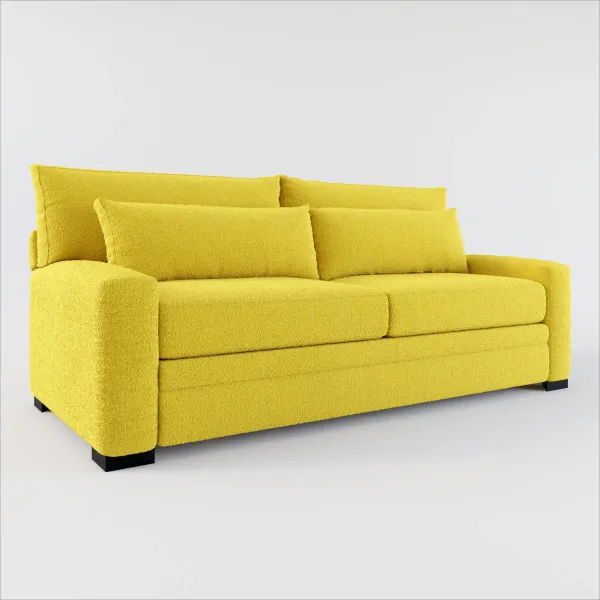 Winston Foam Comfort Sofa - Bloke Goldenrod
