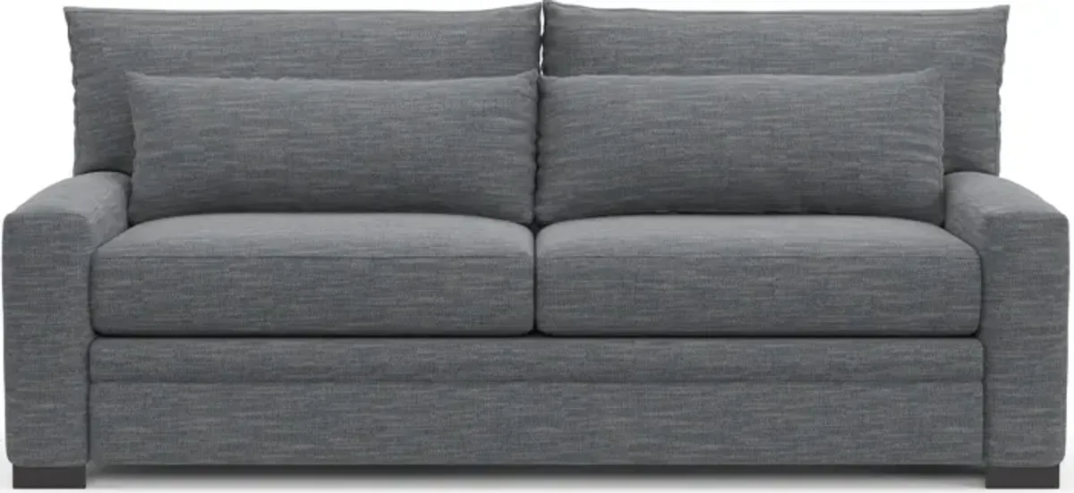 Winston Foam Comfort Sofa - Dudley Indigo