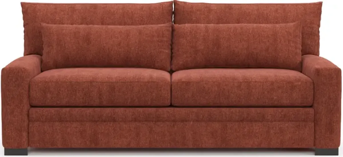 Winston Foam Comfort Sofa - Contessa Paprika