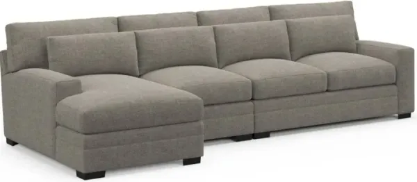 Boston Hybrid Comfort Sectional - Bridger Metal