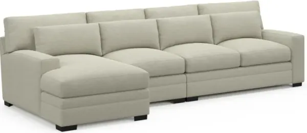 Boston Hybrid Comfort Sectional - Liv Dove