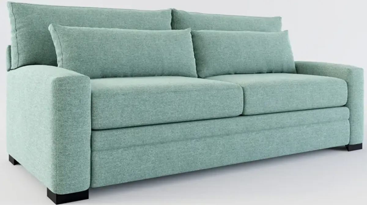 Winston Foam Comfort Eco Performance Fabric Sofa - Bridger Jade