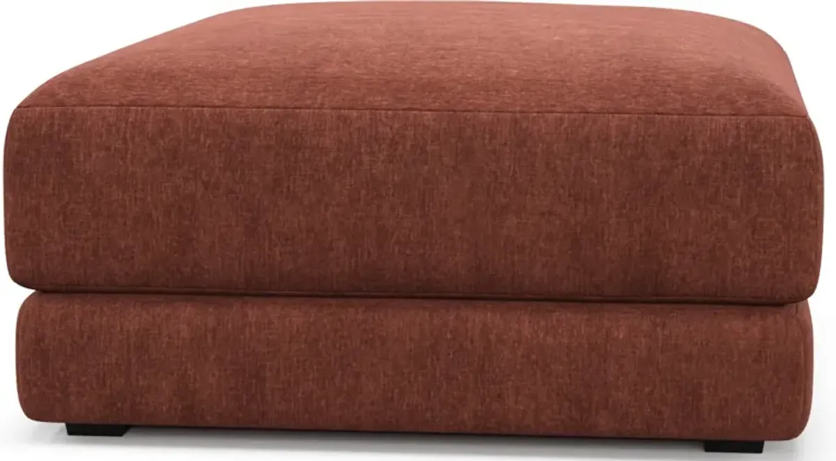 Malibu Ottoman - Contessa Paprika