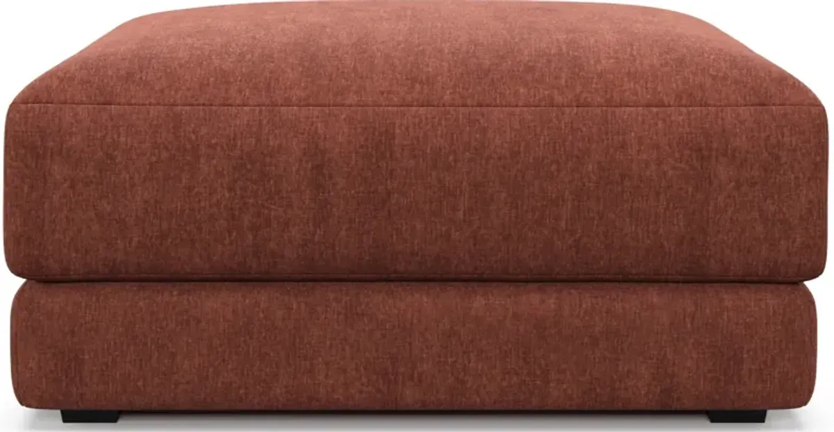 Malibu Ottoman - Contessa Paprika