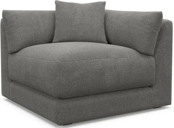 Malibu Corner Chair - Living Large Charcoal