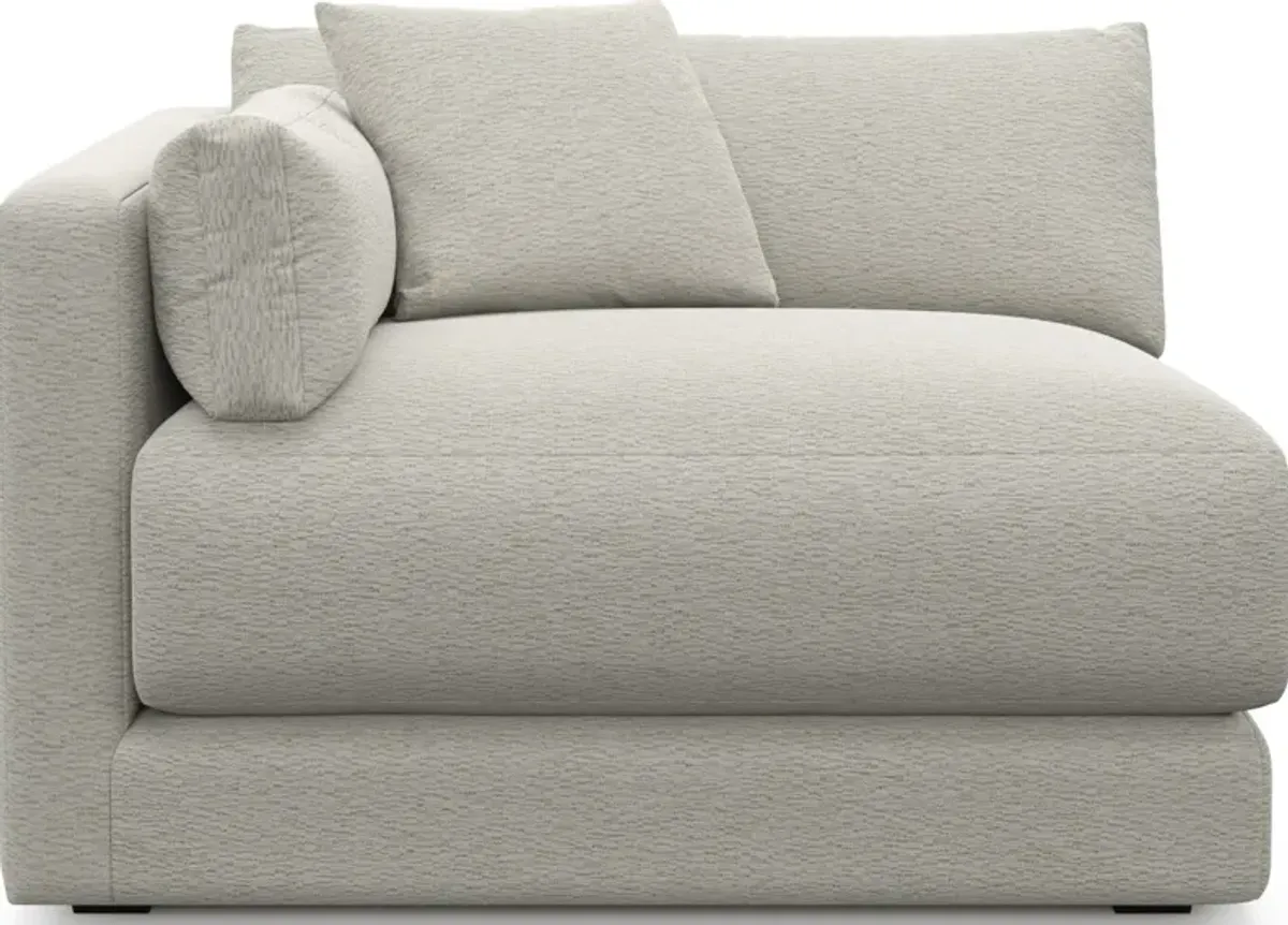 Malibu Left-Facing Chair - Everton Grey