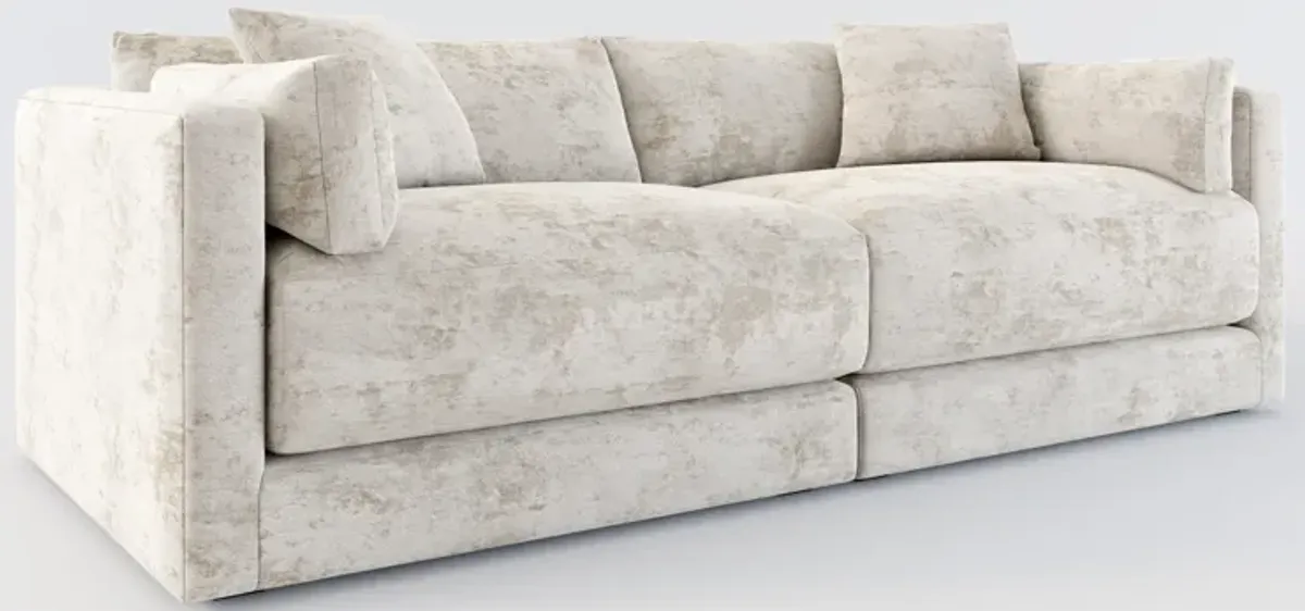 Malibu 2-Piece Sofa - Hearth Cement