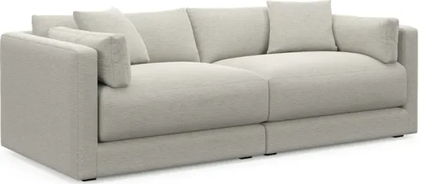 Malibu 2-Piece Sofa - Everton Grey