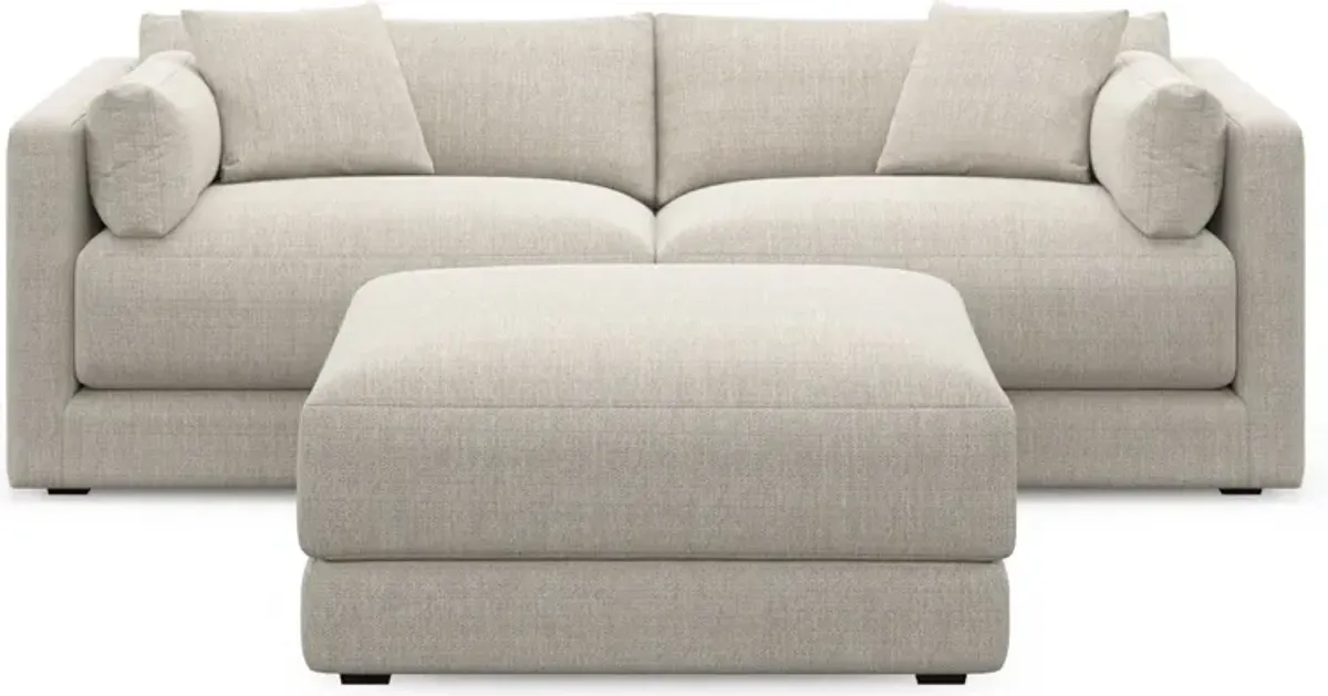 Malibu 2-Piece Sofa and Ottoman - Mason Porcelain