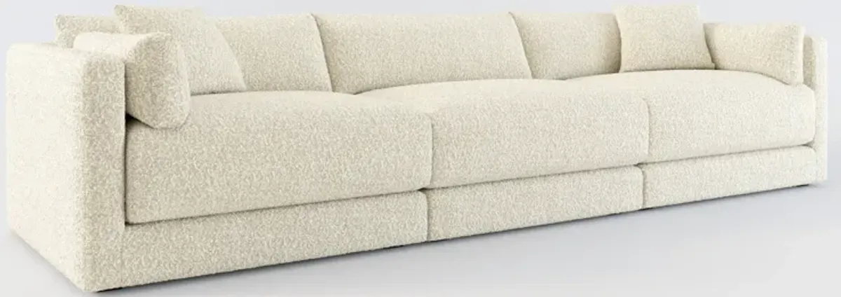 Malibu 3-Piece Sofa - Bloke Cotton