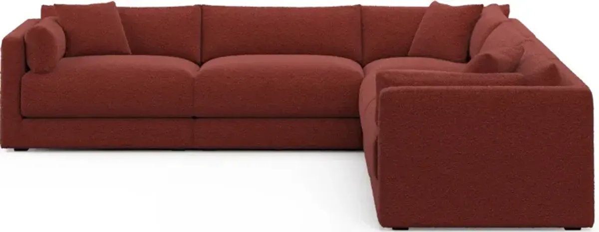 Malibu 5-Piece Sectional - Bloke Brick