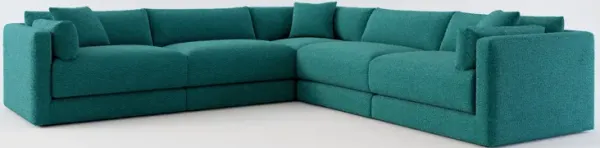 Malibu 5-Piece Sectional - Bloke Peacock