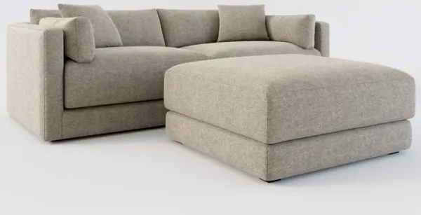 Malibu 2-Piece Sofa and Ottoman - Bridger Metal
