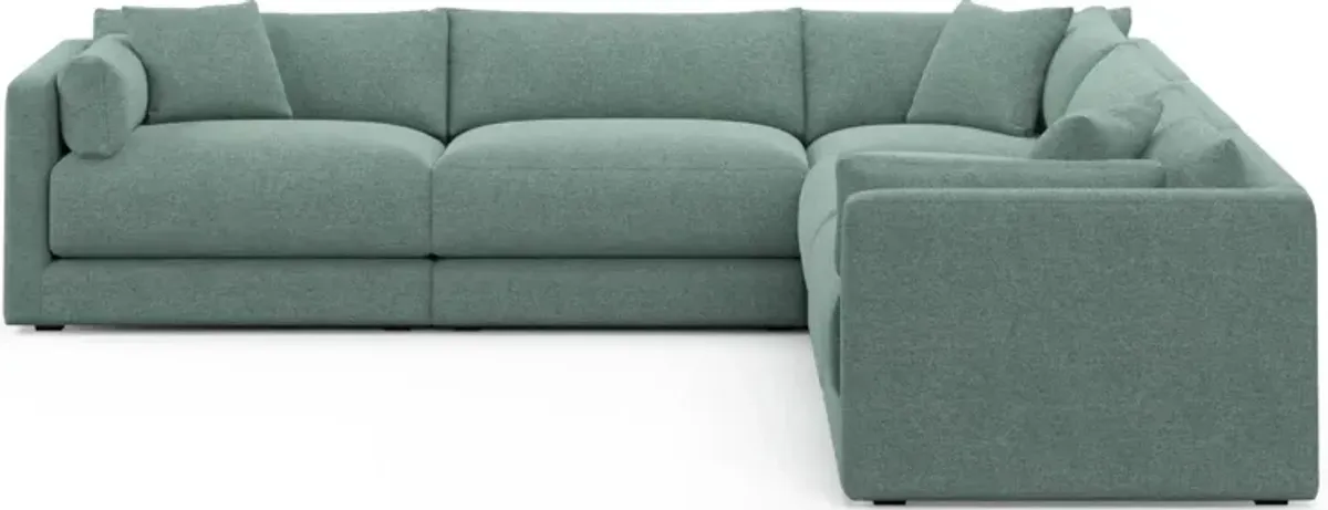 Malibu 5-Piece Sectional - Bridger Jade