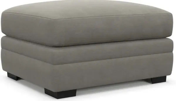 Winston Foam Comfort Ottoman - Abington Fog