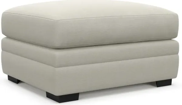 Winston Foam Comfort Ottoman - Anders Ivory