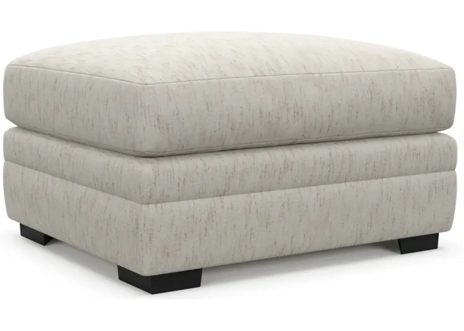 Winston Hybrid Comfort Ottoman - P.T. Cream