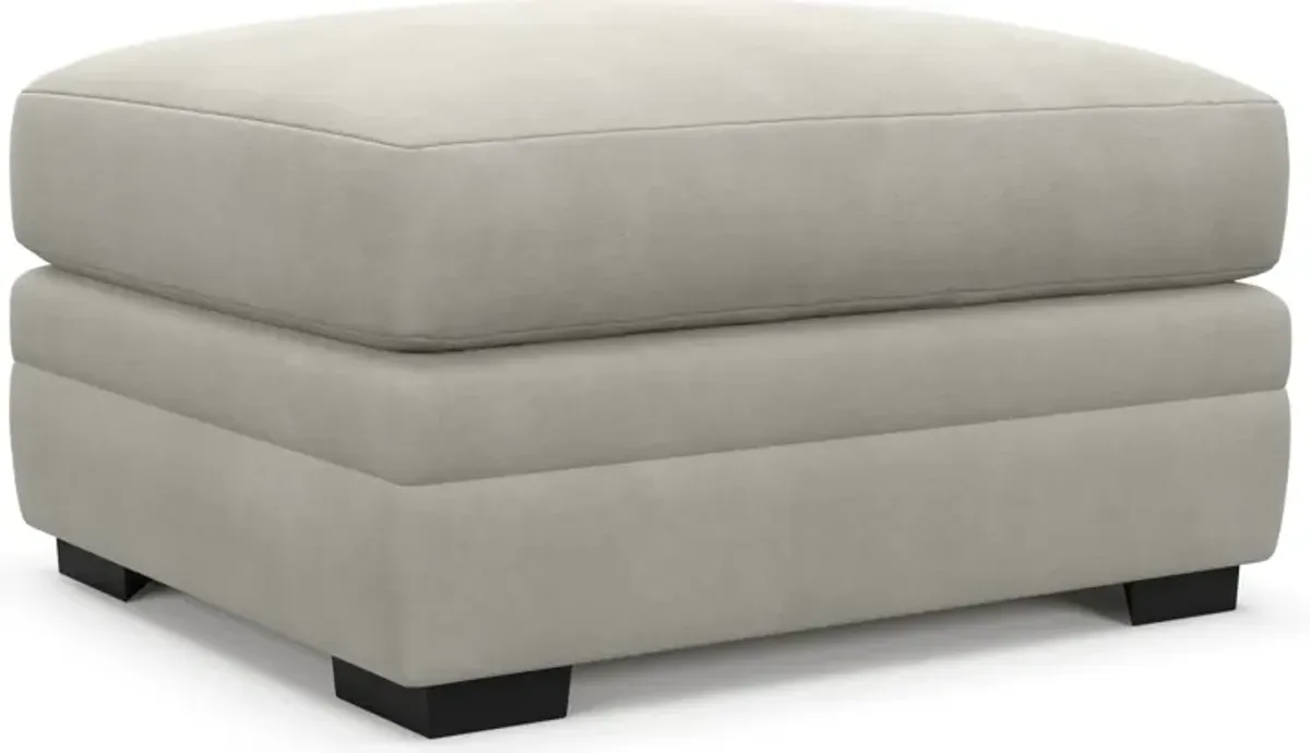 Winston Hybrid Comfort Ottoman - Laurent Beach