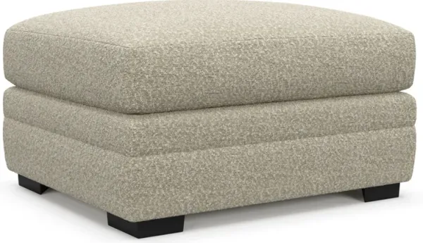 Winston Hybrid Comfort Ottoman - Bloke Cotton