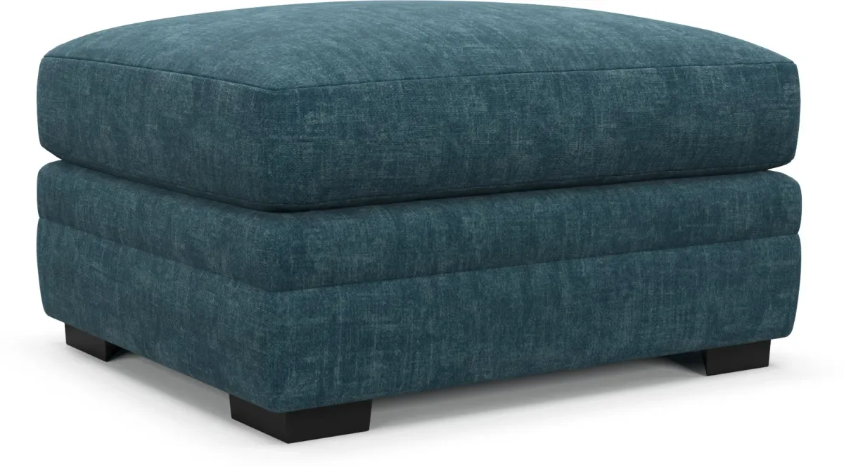 Winston Foam Comfort Ottoman - Argo Tropic