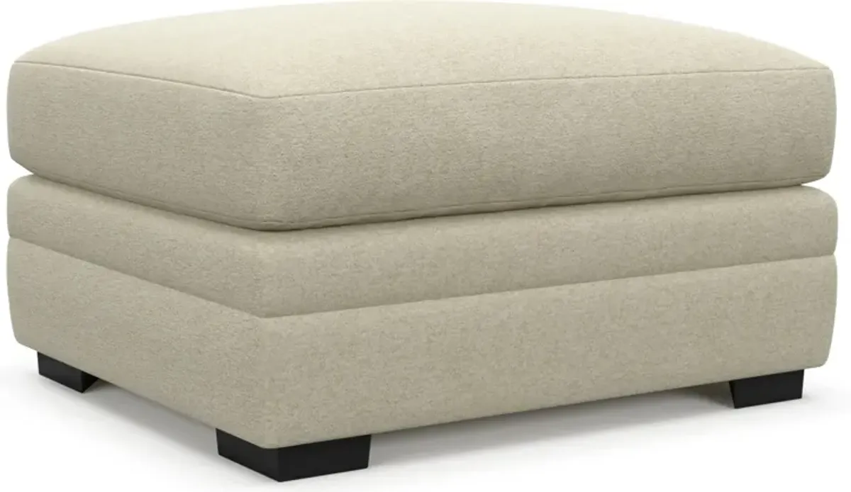 Winston Hybrid Comfort Ottoman - Bridger Shell