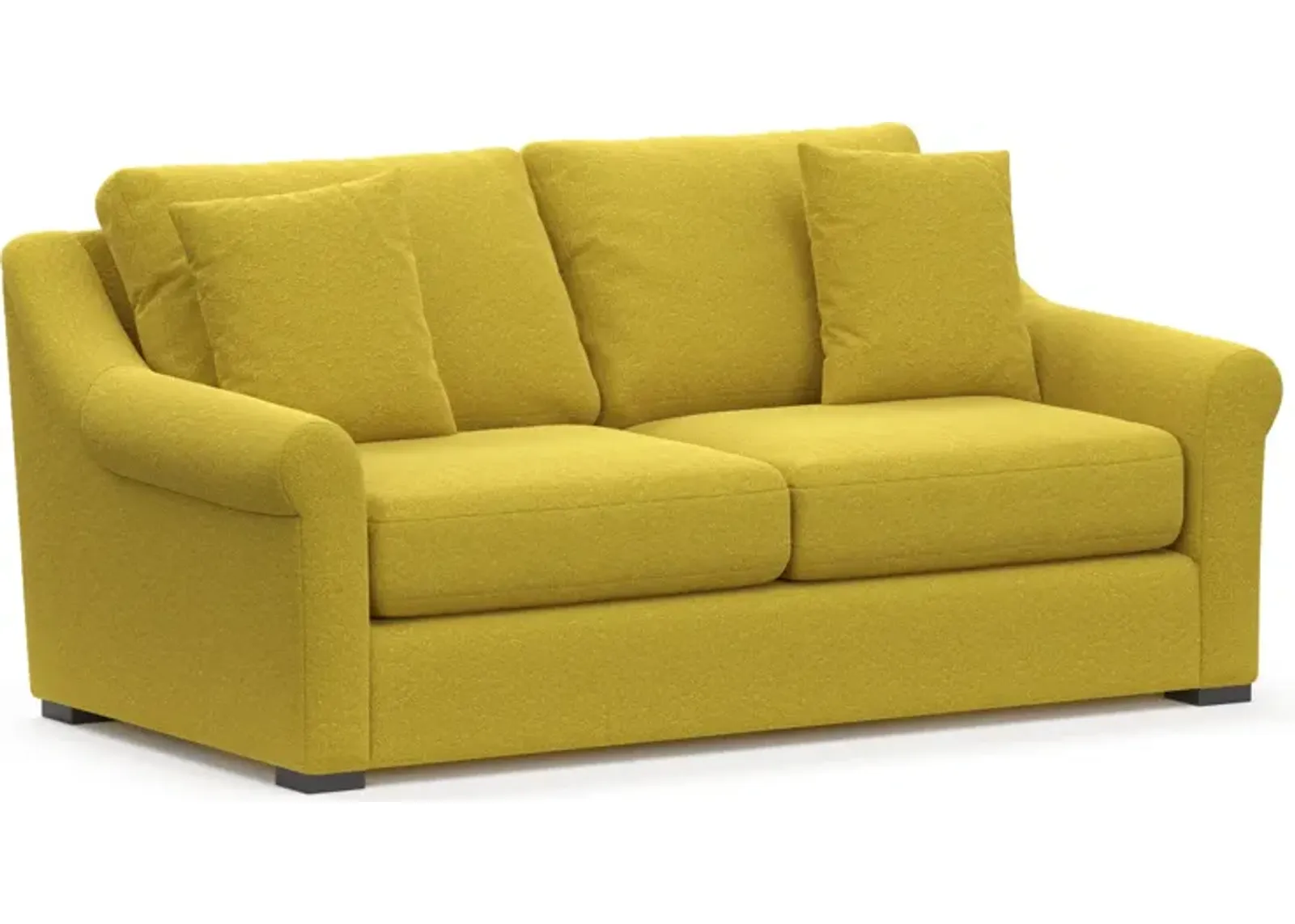 Bowery Foam Comfort 77'' Sleeper Sofa - Bloke Goldenrod