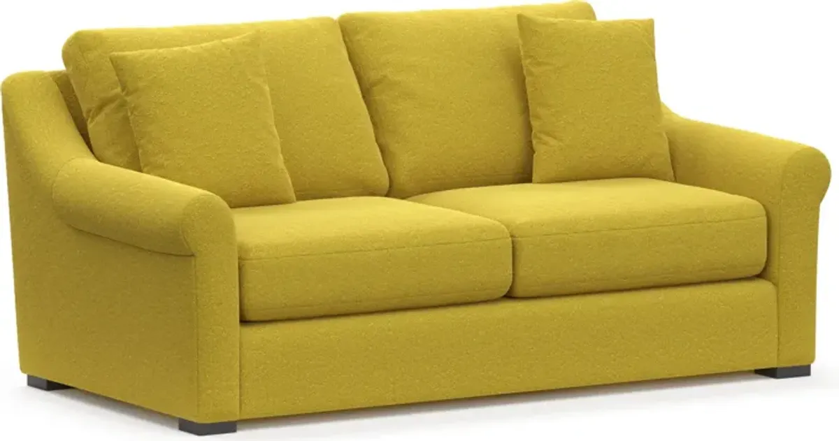 Bowery Foam Comfort 77'' Sleeper Sofa - Bloke Goldenrod