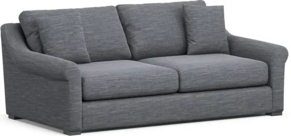 Bowery Foam Comfort 87'' Sleeper Sofa - Dudley Indigo