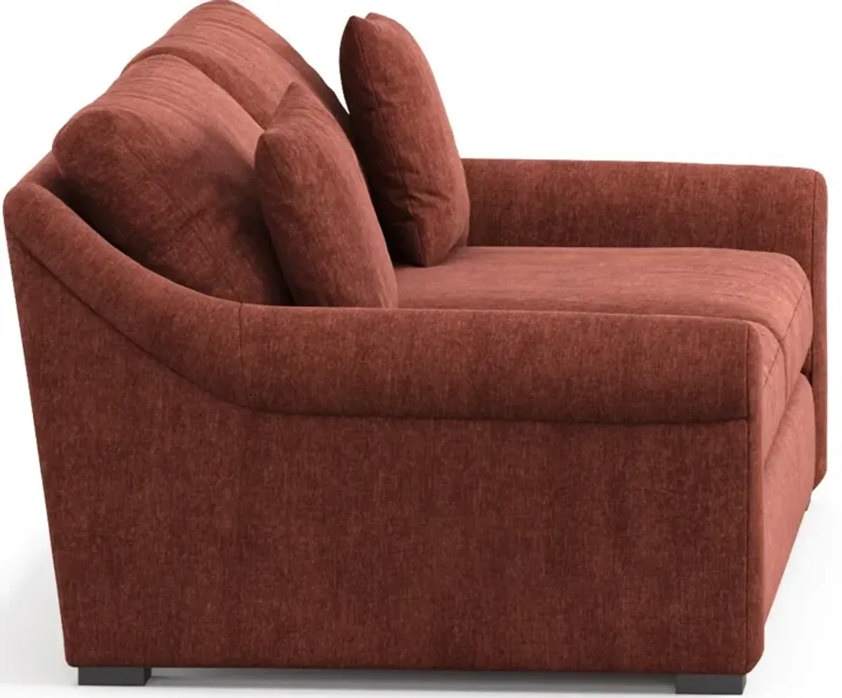 Bowery Foam Comfort 87'' Sleeper Sofa - Contessa Paprika