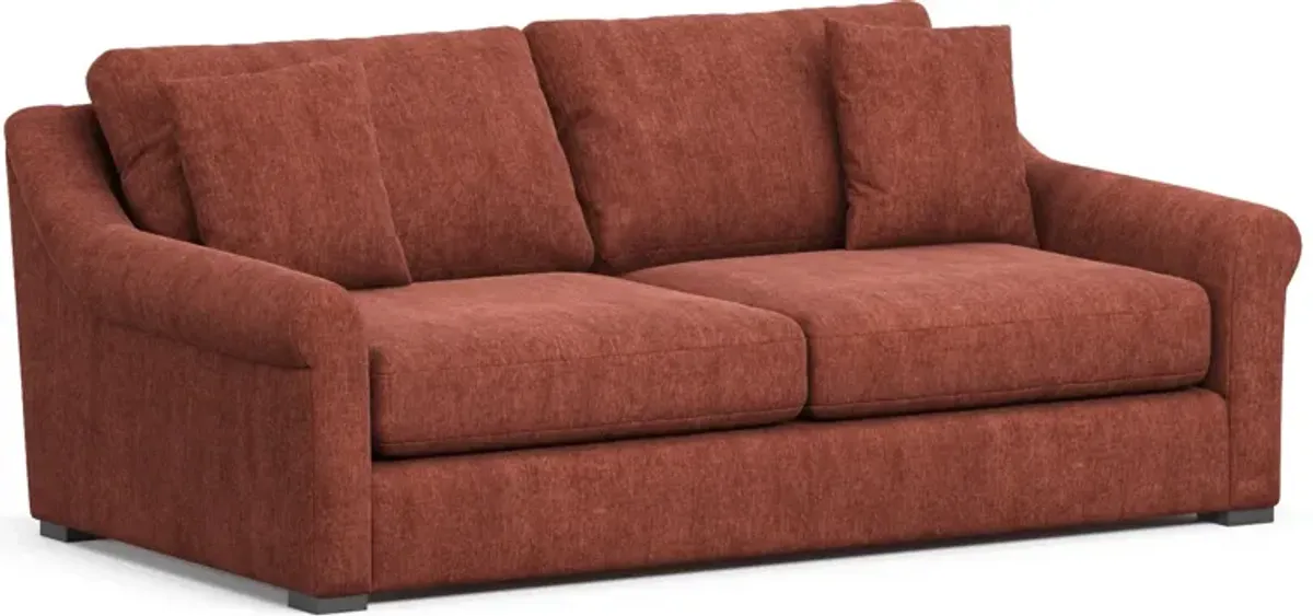 Bowery Foam Comfort 87'' Sleeper Sofa - Contessa Paprika