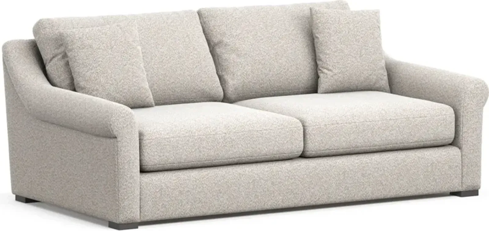 Bowery Foam Comfort 87'' Sleeper Sofa - Muse Stone