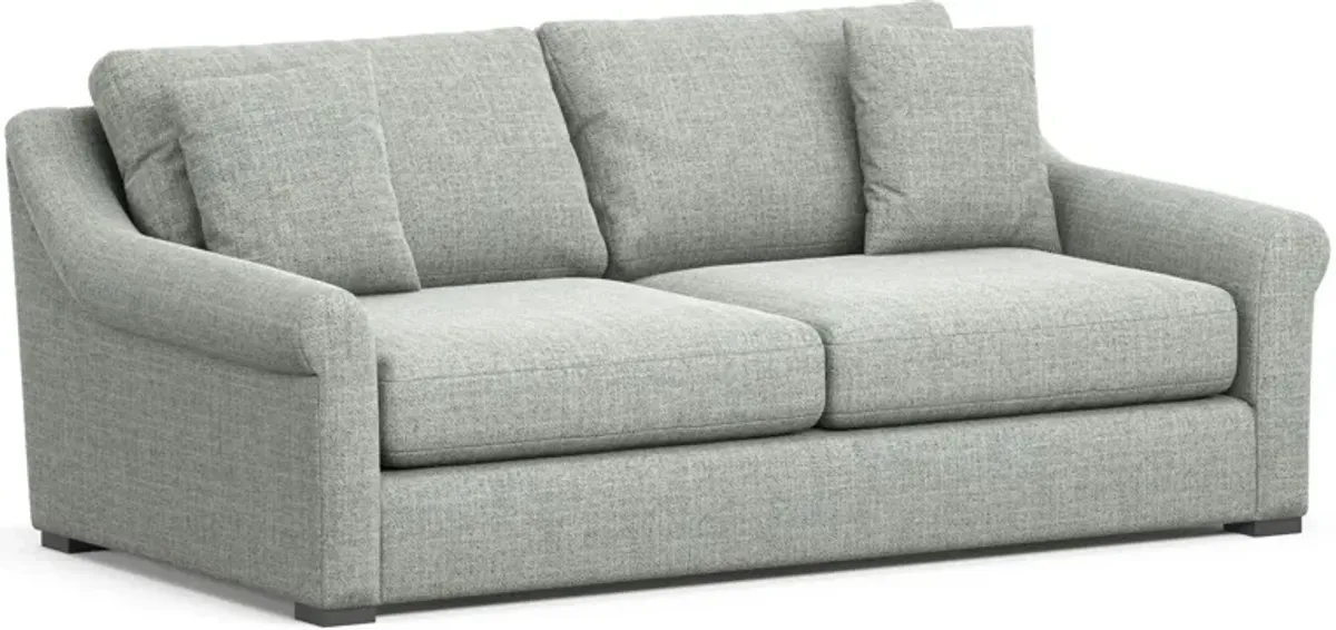 Bowery Foam Comfort 87'' Sleeper Sofa - Broderick Sea Glass