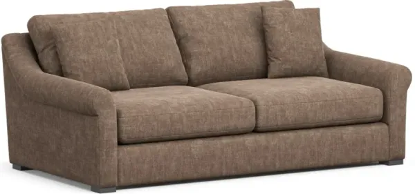 Bowery Foam Comfort 87'' Sleeper Sofa - Argo Java